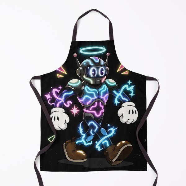 Item preview, Neon Cosmic Robot designed and sold by ZenOtaku Lab.