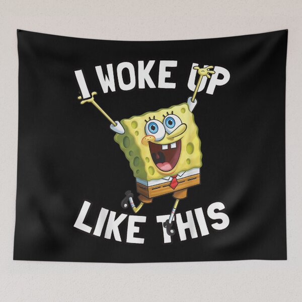Item preview, Spongebob SquarePants I Woke Up Like This  designed and sold by JoelFlem.