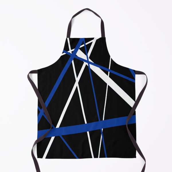 Item preview, Bold Royal Blue Diagonal Lines White Accents designed and sold by taiche.