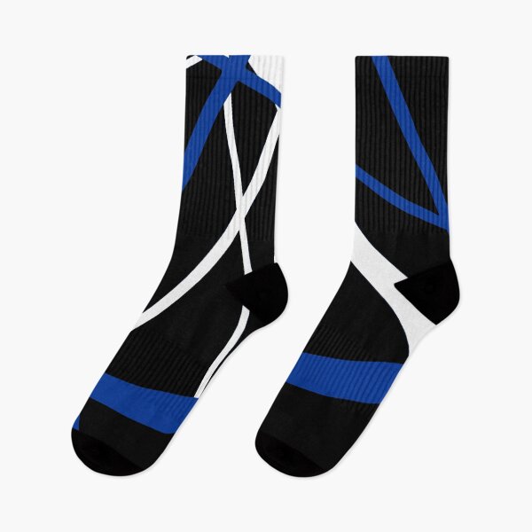 Item preview, Bold Royal Blue Diagonal Lines White Accents designed and sold by taiche.