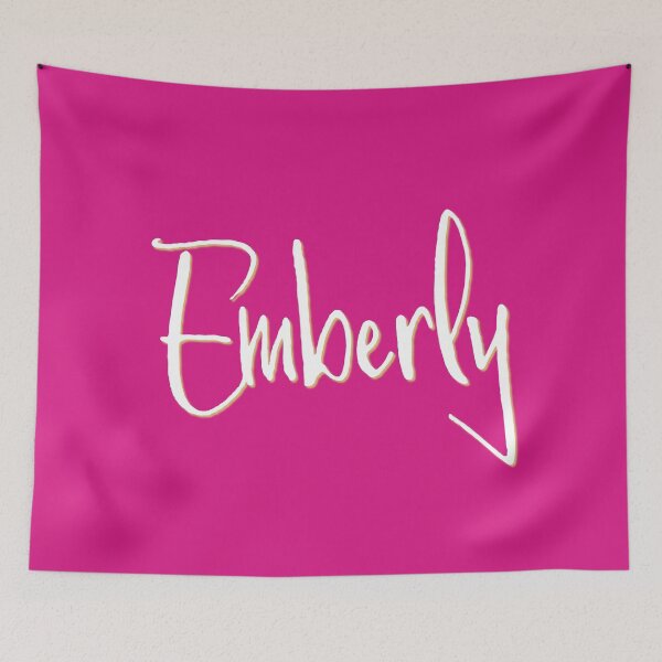 Item preview, EMBERLY personalized type design designed and sold by CharlottePlaceArt.