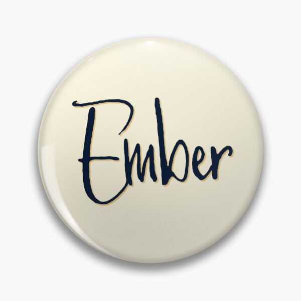 Item preview, EMBER personalized type design designed and sold by CharlottePlaceArt.