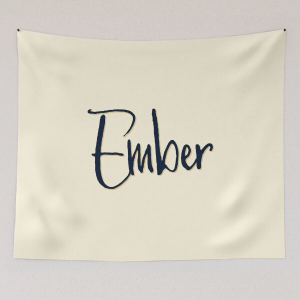 Item preview, EMBER personalized type design designed and sold by CharlottePlaceArt.