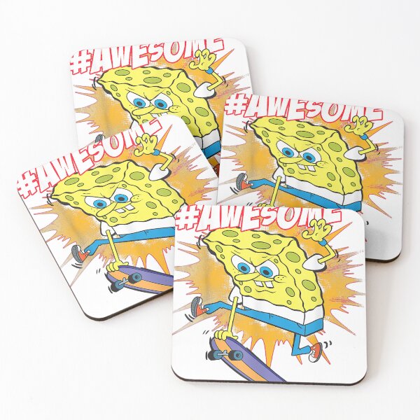 Item preview, Spongebob SquarePants Awesome Skateboard Trick  designed and sold by JoelFlem.