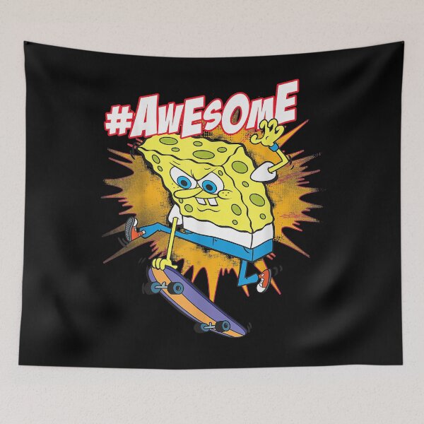 Item preview, Spongebob SquarePants Awesome Skateboard Trick  designed and sold by JoelFlem.