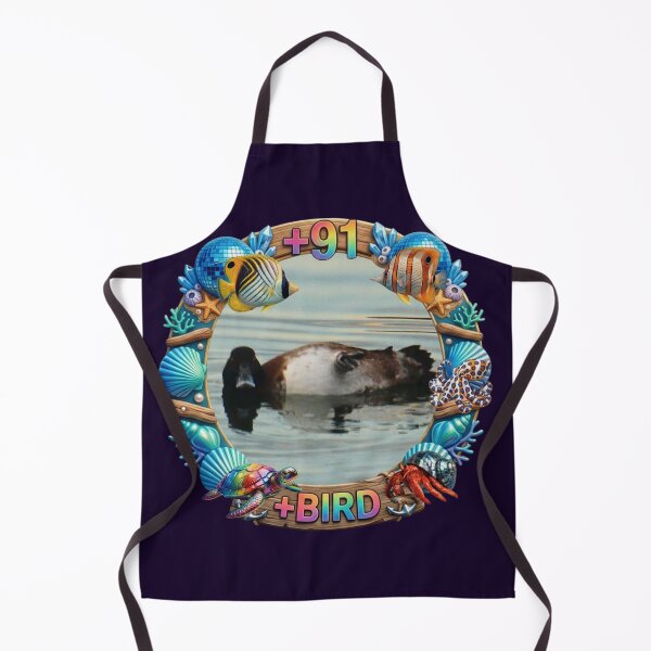Item preview, +91BIRD TEDDO Logo: Secret Floating Pose Tufted Duck Edition designed and sold by Plus91BIRD.