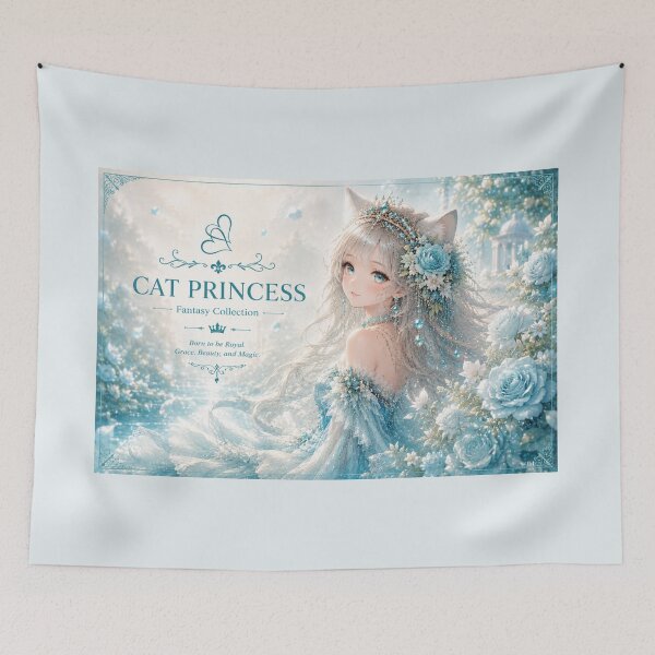 Item preview, CAT PRINCESS Fantasy Collection: Aquamarine designed and sold by lbl-shop.