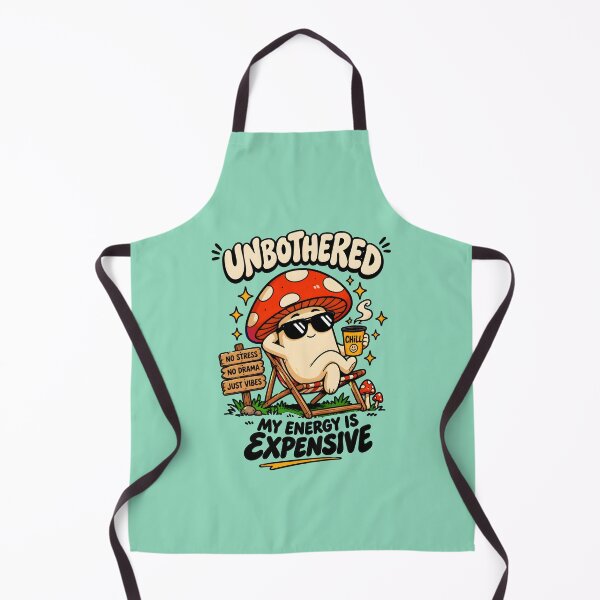 Item preview, Unbothered Mushroom designed and sold by NEOCHRONOS.