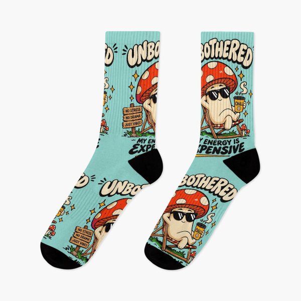 Item preview, Unbothered Mushroom designed and sold by NEOCHRONOS.