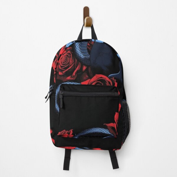 Item preview, Snake, skull, roses designed and sold by JonCastaneda.