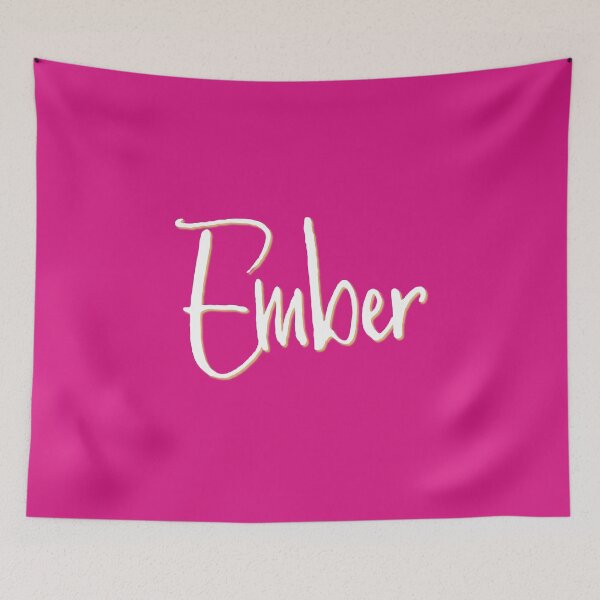 Item preview, EMBER personalized type design designed and sold by CharlottePlaceArt.