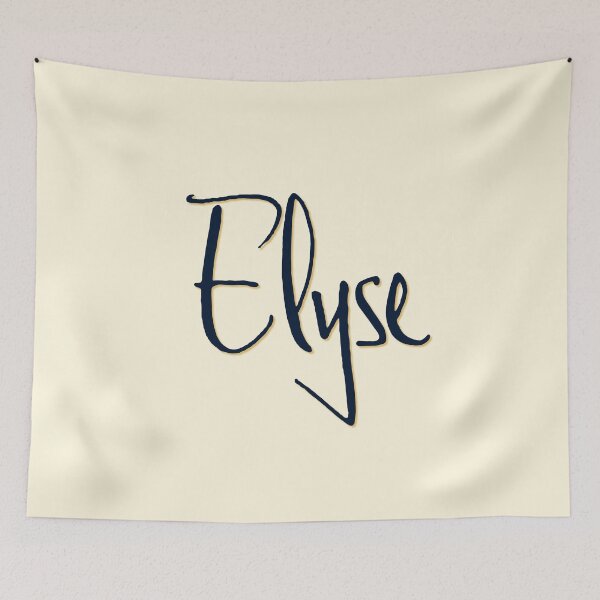 Item preview, ELYSE personalized type design designed and sold by CharlottePlaceArt.