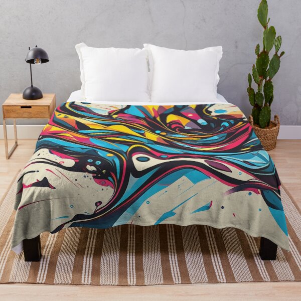 Aperçu de l'œuvre Chromatic Flow – Vibrant Abstract Fluid Motion Design créée et vendue par Habatour Creations Exclusive Digital Art Products.