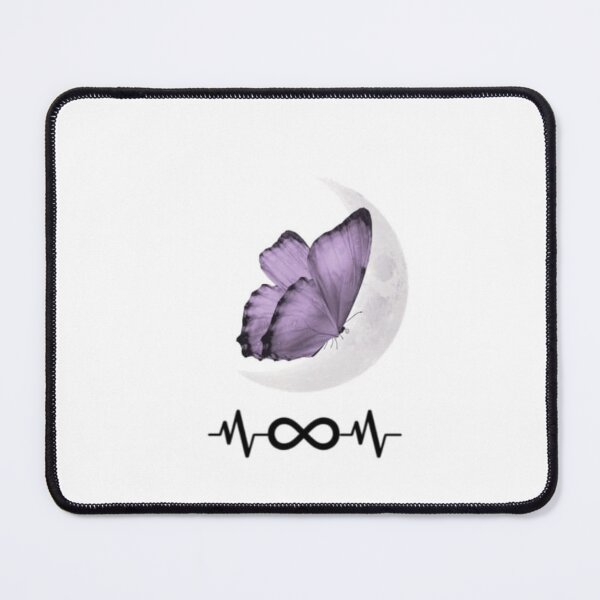 Item preview, Eternal Bloom – Lavender Butterfly Moon Infinity Aesthetic designed and sold by NSUniverse.