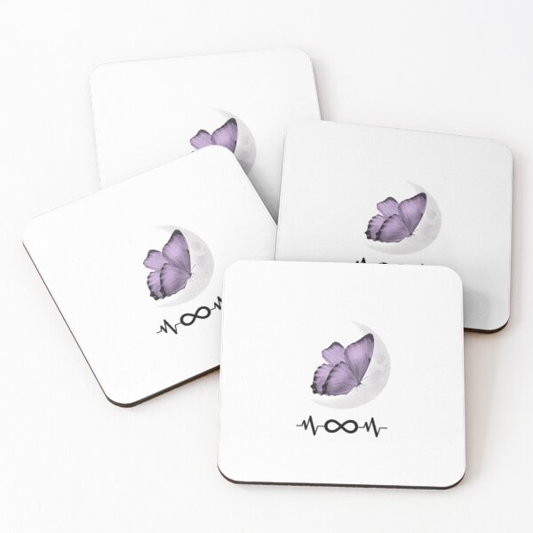 Item preview, Eternal Bloom – Lavender Butterfly Moon Infinity Aesthetic designed and sold by NSUniverse.