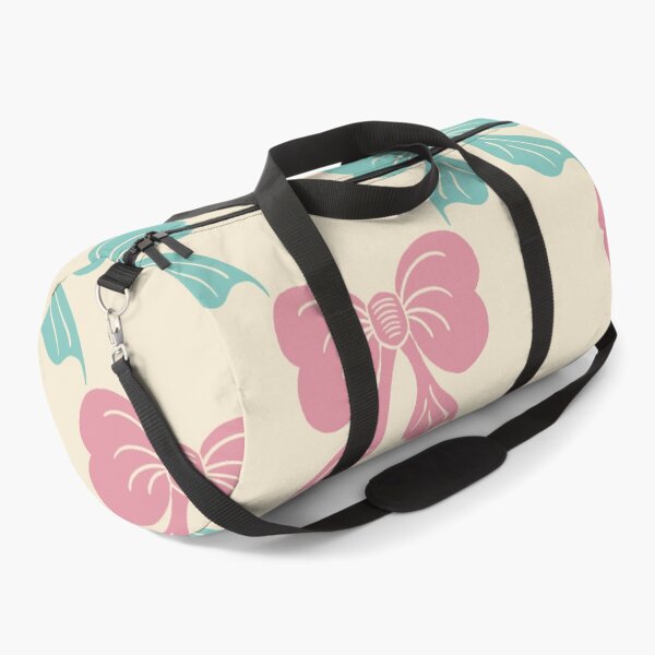 Item preview, Large Two Tone Coquette Bow Toile Pink Mint designed and sold by DColourMuse.