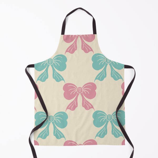 Item preview, Large Two Tone Coquette Bow Toile Pink Mint designed and sold by DColourMuse.