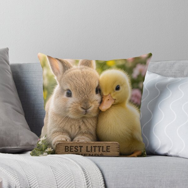 Item preview, Cute Bunny Duckling Best Little Friends Animals designed and sold by BagFactoryUK.