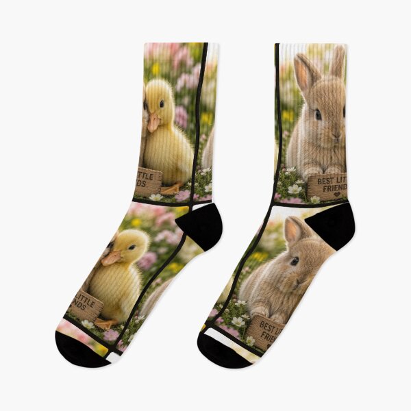 Item preview, Cute Bunny Duckling Best Little Friends Animals designed and sold by BagFactoryUK.