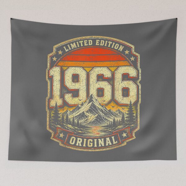 Item preview, 60th Birthday Man Woman 60 Years 1966 Decorative Gift Funny designed and sold by KristineLi.