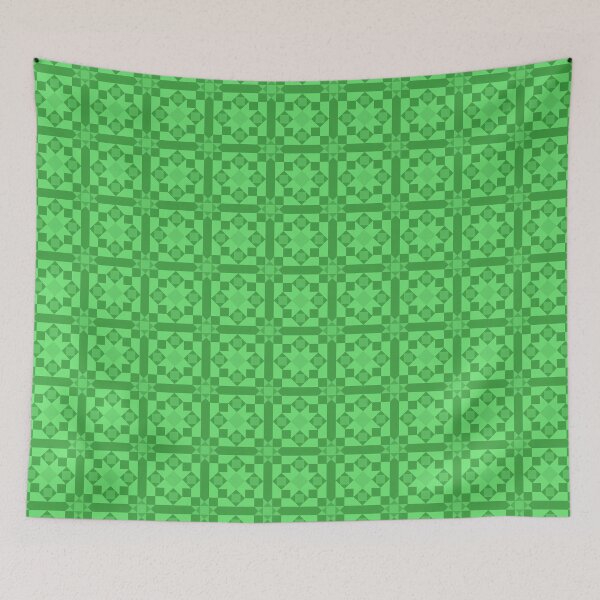 Item preview, Geometric Pattern: Canterbury: Emerald designed and sold by Red Wolf.