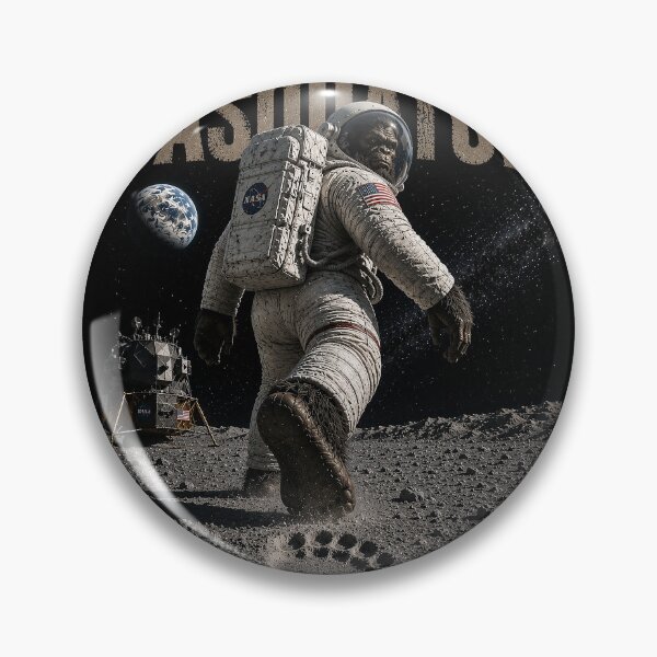 Item preview, CRYPTIDS - Sasquatch - one small step for bigfoot designed and sold by MetusArt.