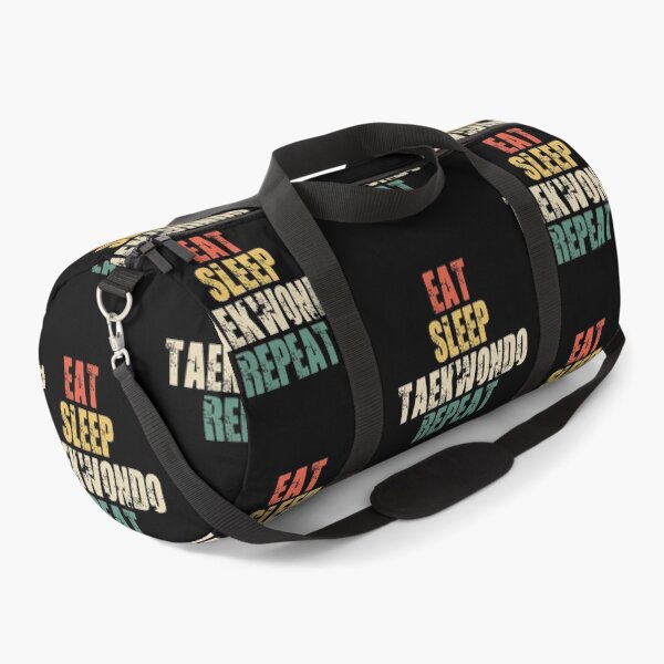 Item preview, Eat Sleep Taekwondo Repeat Distressed Retro designed and sold by GiaoCalonas.