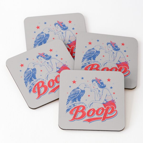 Item preview, Funny Hand Boop Nose Girl Eagle Funny Patriotic 4th of July designed and sold by mjohnson9.