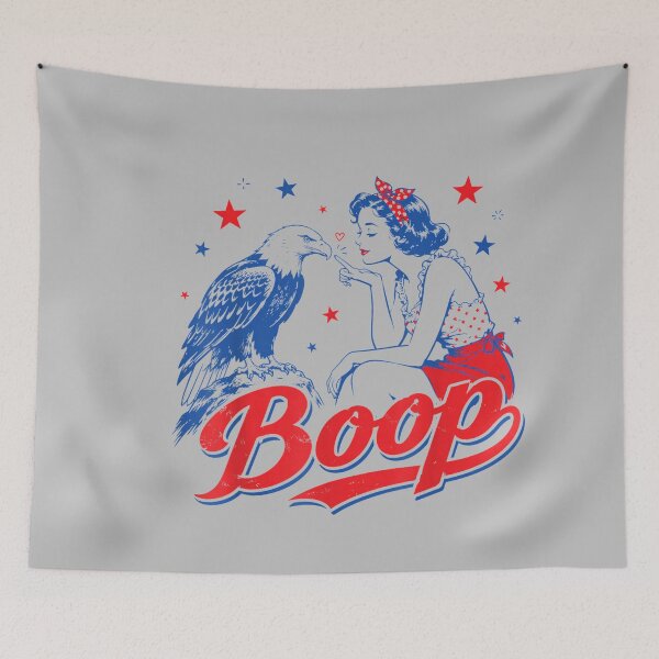 Item preview, Funny Hand Boop Nose Girl Eagle Funny Patriotic 4th of July designed and sold by mjohnson9.