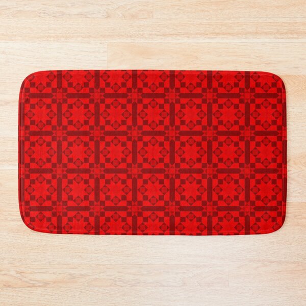 Item preview, Geometric Pattern: Canterbury: Ruby designed and sold by Red Wolf.