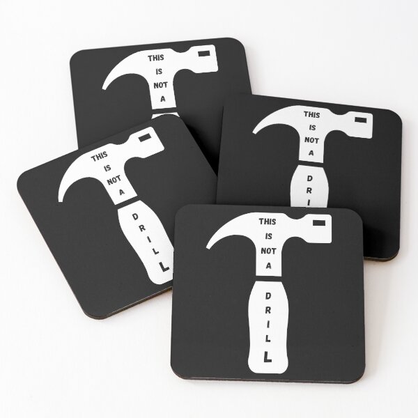 Item preview, This Is Not A Drill Hammer Graphic designed and sold by Snedsdigital.