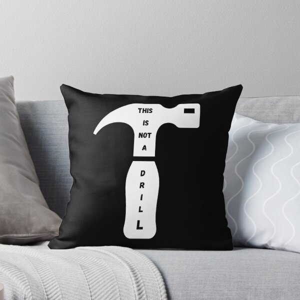 Item preview, This Is Not A Drill Hammer Graphic designed and sold by Snedsdigital.