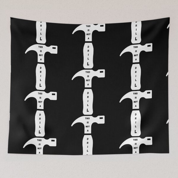 Item preview, This Is Not A Drill Hammer Graphic designed and sold by Snedsdigital.