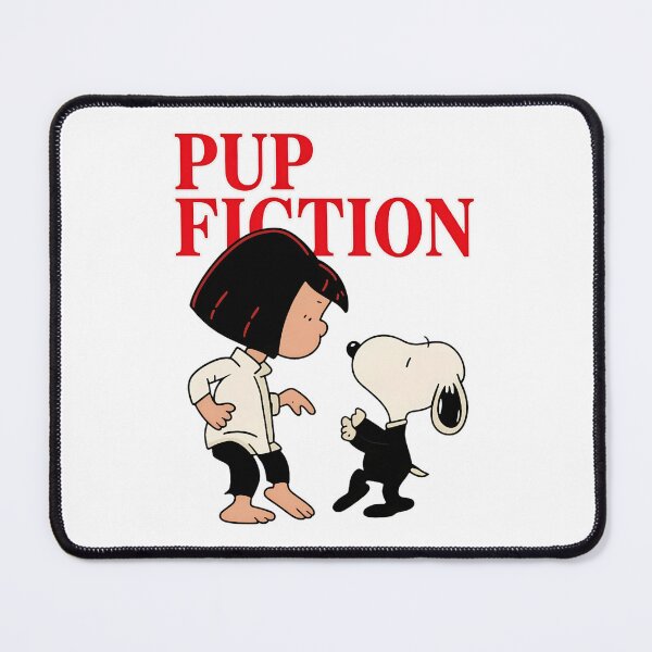 Item preview, pupp fiction snoopy & patty designed and sold by mishahil.