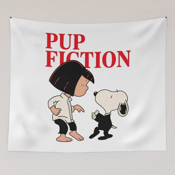 Item preview, pupp fiction snoopy &amp; patty designed and sold by mishahil.