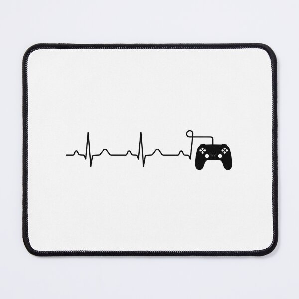 Item preview, Heartbeat EKG Gamer Controller Gift designed and sold by GiaoCalonas.