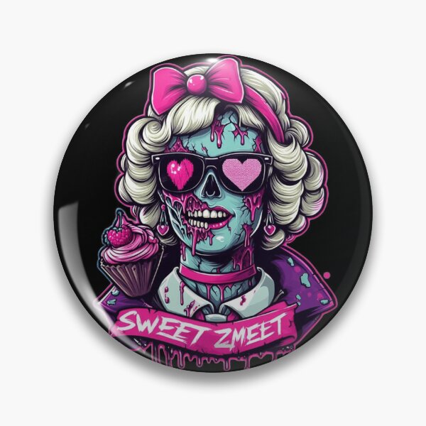 Item preview, Retro zombie woman designed and sold by Shirtabell.