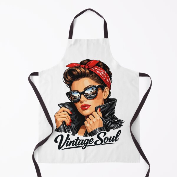Item preview, Vintage Soul – Cool Rockabilly Pin-Up Design designed and sold by Pineapple-Tree.