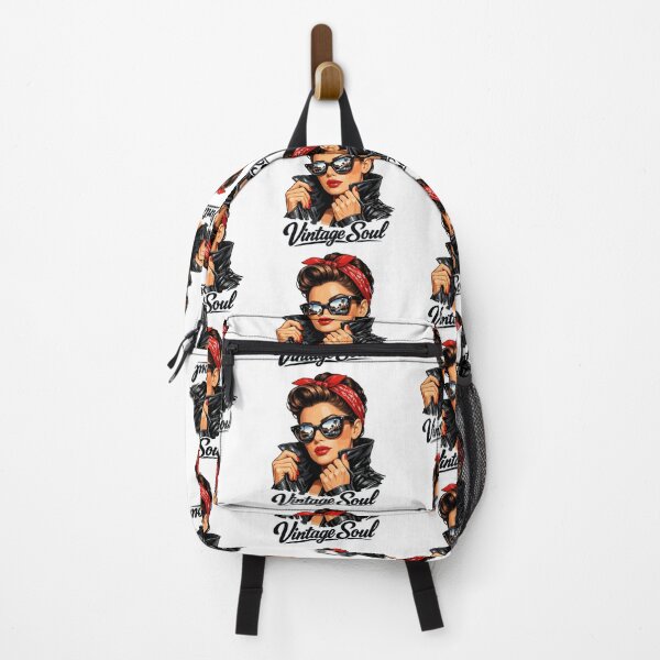 Item preview, Vintage Soul – Cool Rockabilly Pin-Up Design designed and sold by Pineapple-Tree.