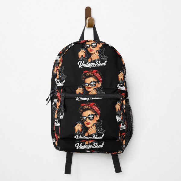 Item preview, Vintage Soul – Cool Rockabilly Pin-Up Design designed and sold by Pineapple-Tree.