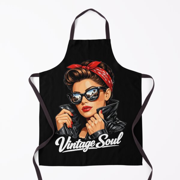 Item preview, Vintage Soul – Cool Rockabilly Pin-Up Design designed and sold by Pineapple-Tree.