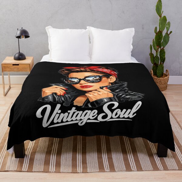 Item preview, Vintage Soul – Cool Rockabilly Pin-Up Design designed and sold by Pineapple-Tree.