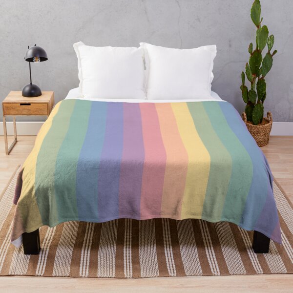 Item preview, Soft summer colour palette stripe design designed and sold by KLflorals.