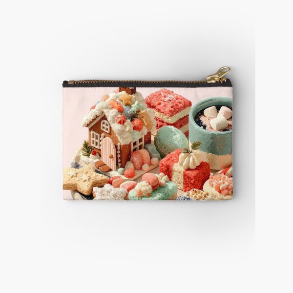 Item preview, Cozy Pastel Gingerbread Village and Festive Sweets designed and sold by colorful-white.