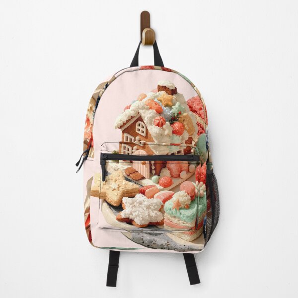 Item preview, Cozy Pastel Gingerbread Village and Festive Sweets designed and sold by colorful-white.