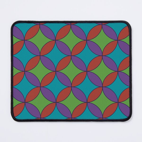 Item preview, Retro mid-century geometric pattern - 70s retro mod pattern designed and sold by Manic Purgatory.