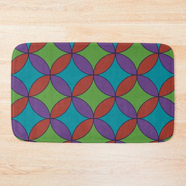 Item preview, Retro mid-century geometric pattern - 70s retro mod pattern designed and sold by Manic Purgatory.