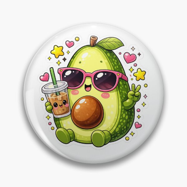 Item preview, Avo Vibes & Iced Coffee designed and sold by Funky Fable studio.