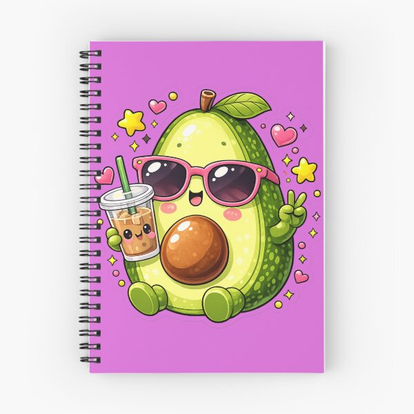 Item preview, Avo Vibes & Iced Coffee designed and sold by Funky Fable studio.