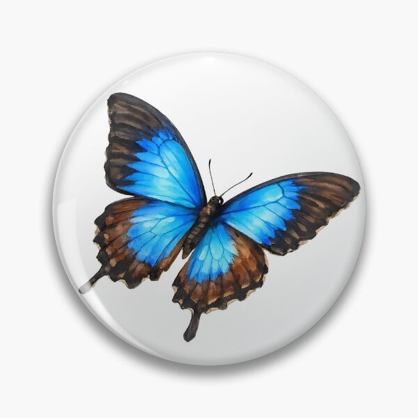 Artikelvorschau, Ulysses Butterfly Watercolour Illustration entworfen und verkauft von Jaruart.